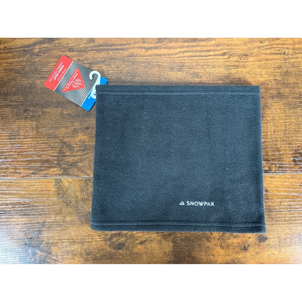 Columbia Agent Heat Neck Gaiter Black Omni-Heat Thermal Fleece XU9022-010 O/S